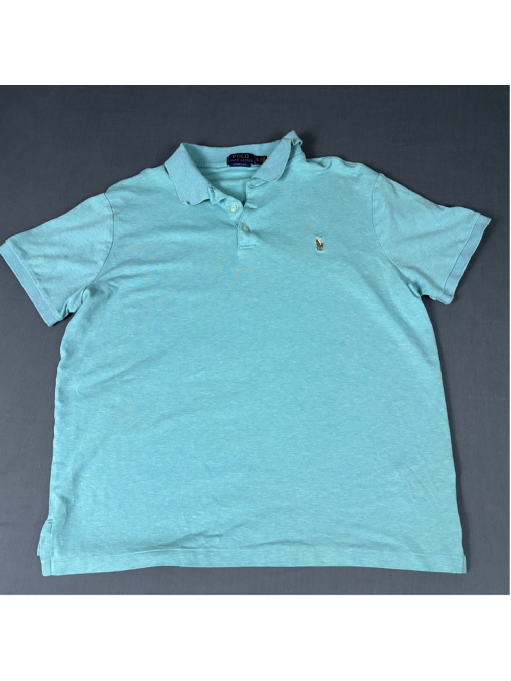 Polo Ralph Lauren Custom Slim Fit Polo XL Light Blue